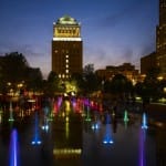Spray Plaza at Night Spray Plaza at Night