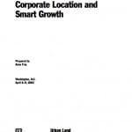 Corporate Location and Smart Growth Corporate Location and Smart Growth