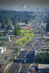 Aurora Corridor Aerial
